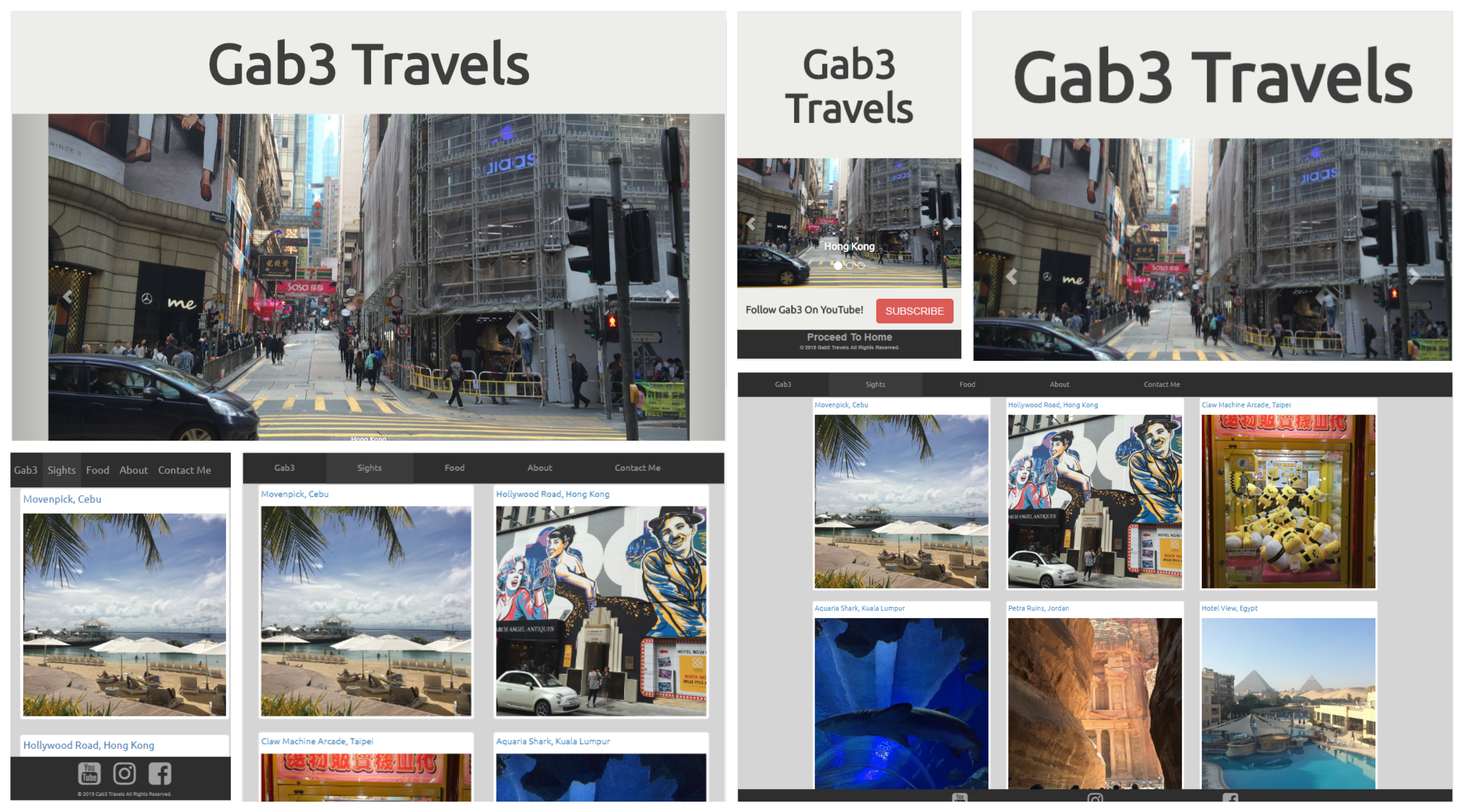 Gab3 Travels, created by Gabe